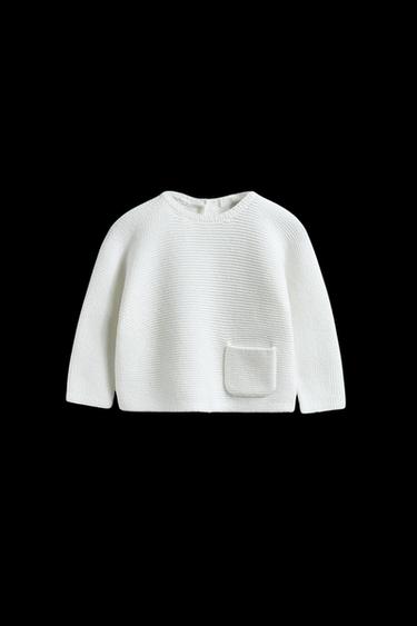 JERSEY PUNTO BOLSILLO - Crudo claro de Zara