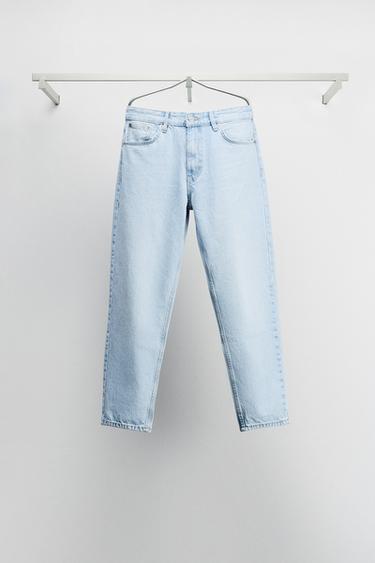 JEAN SLIM FIT TAPERED - Bleu clair de Zara