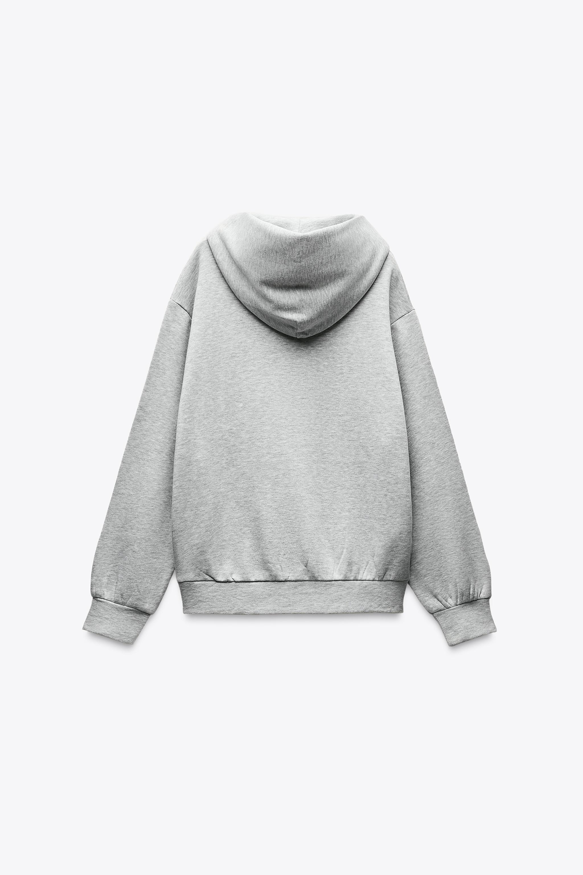 ポケット付きフーディ - カーボン | ZARA Japan / 日本