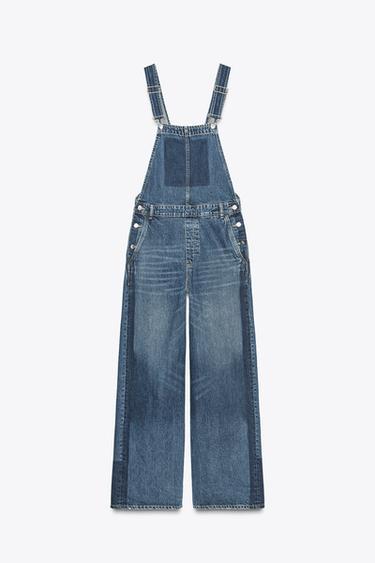 TRF DENIM JUMPSUIT - Navy blue by Zara - Image 3