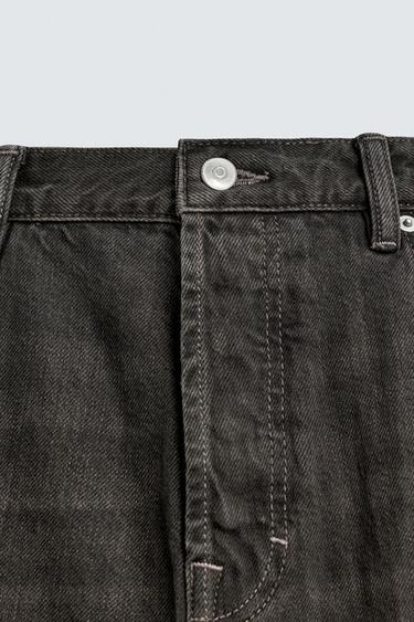 STRAIGHT-LEG JEANS - Brown by Zara - Image 8