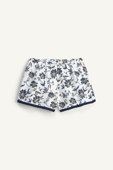 SHORT DE BAIN À FLEURS ÉDITION LIMITÉE - Imprimée de Zara - Image 6