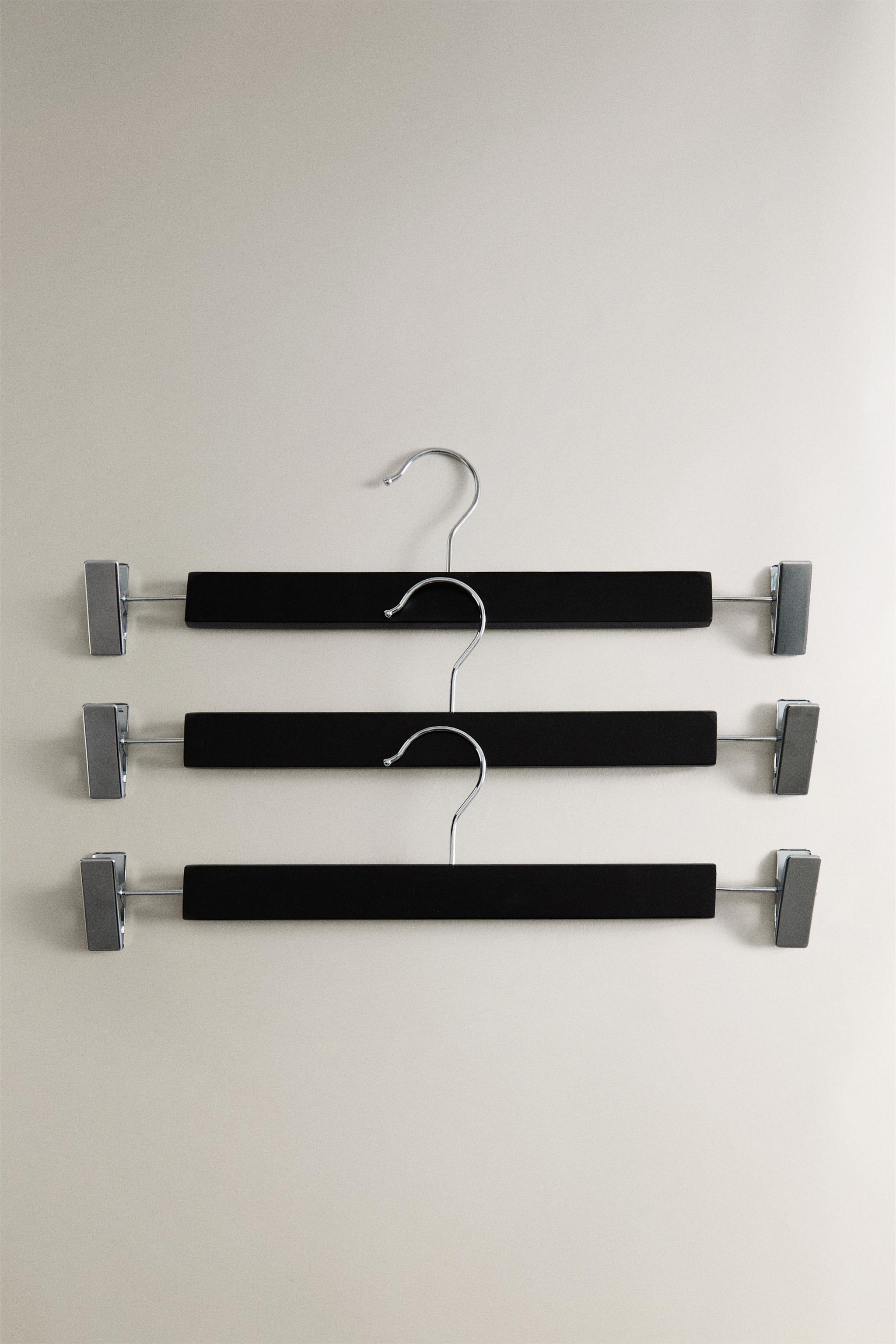 wall-03071 camphora ウッドハンガー 3本セット | ART OF BLACK
