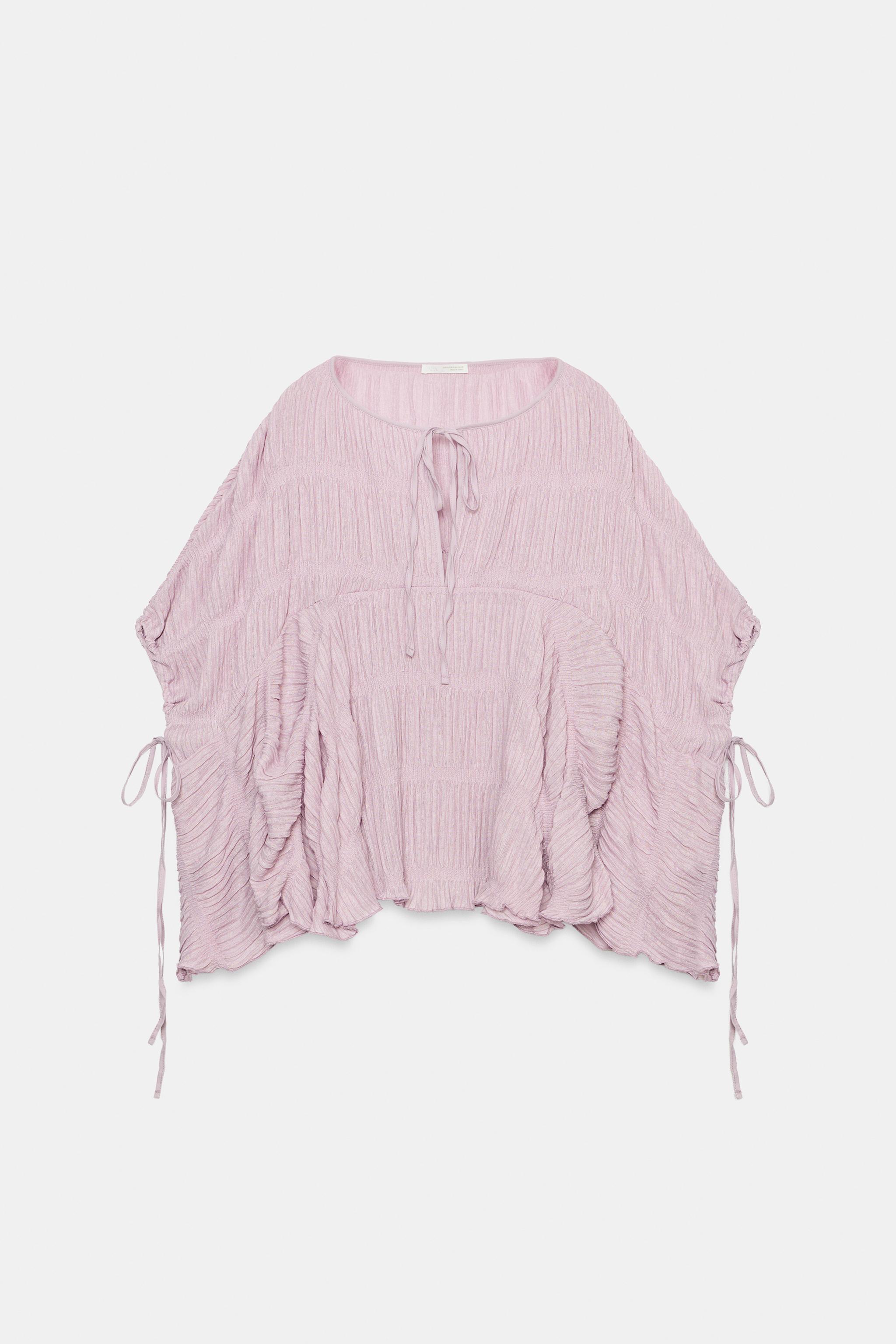 TEXTURED CAPE TOP