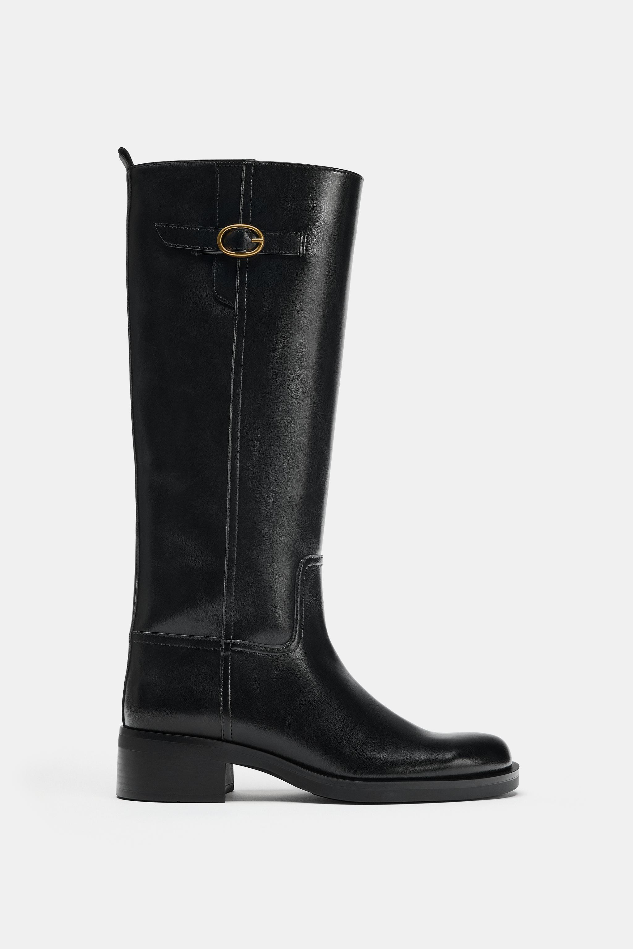 BOTTES D'ÉQUITATION À BOUCLE