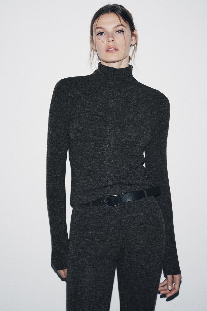 SOFT HIGH NECK JACKET