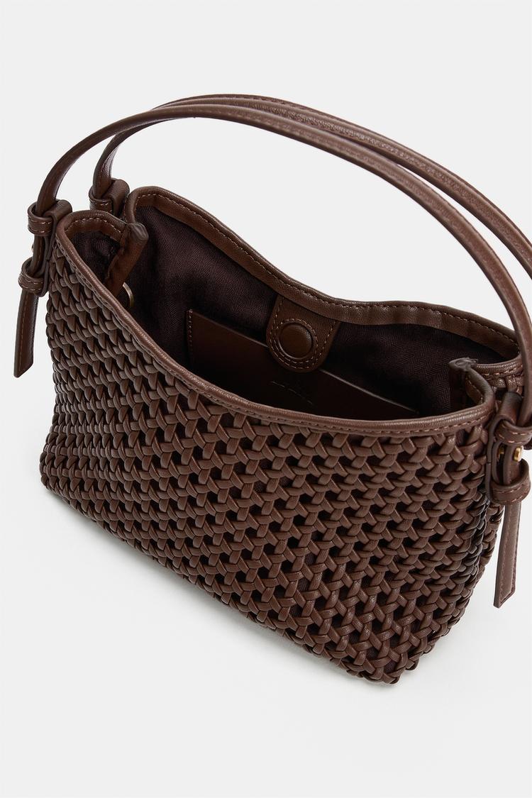 Bolso de mano mini tejido 6