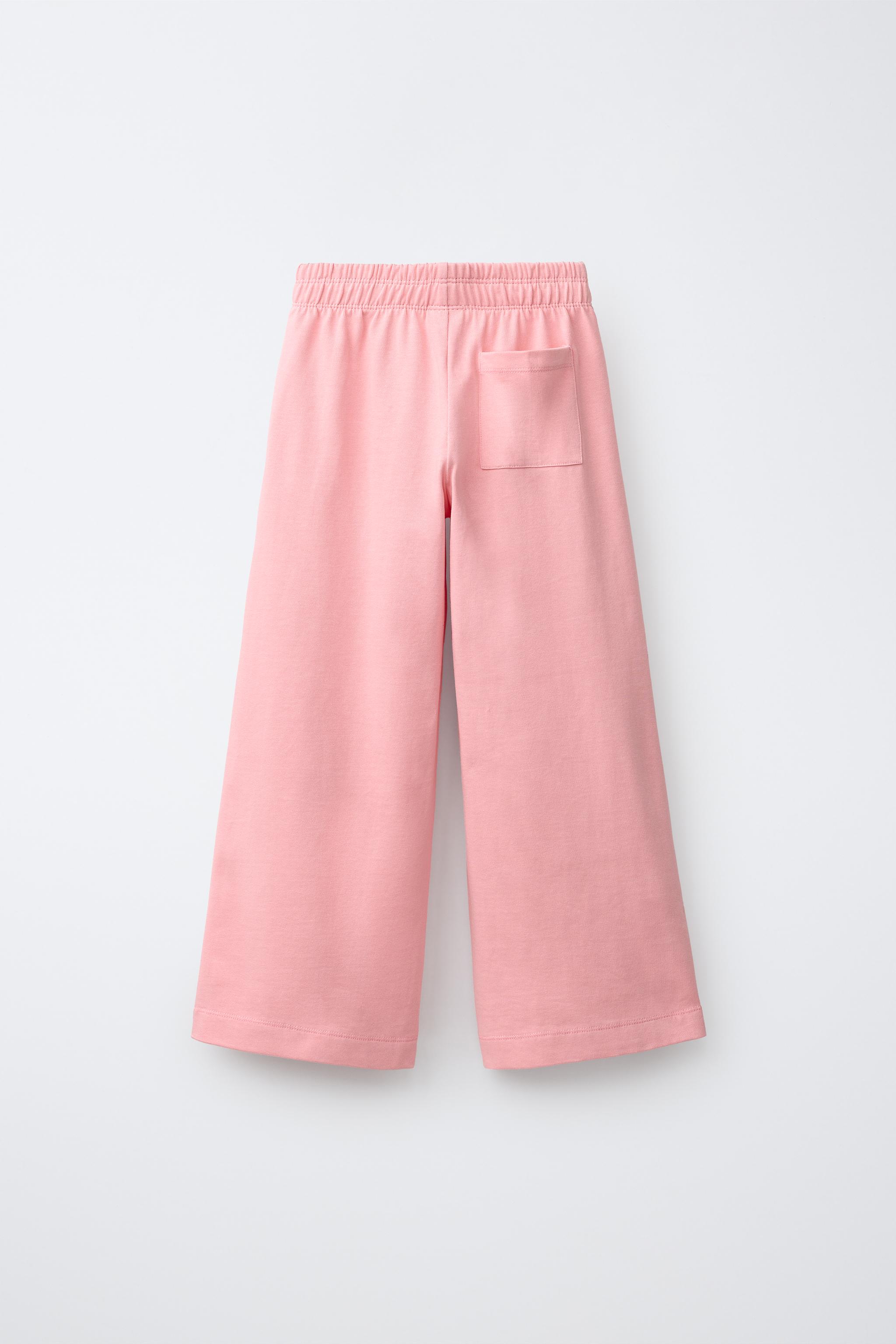 Детские брюки Zara HEAVYWEIGHT WIDE LEG PANTS — фото 2