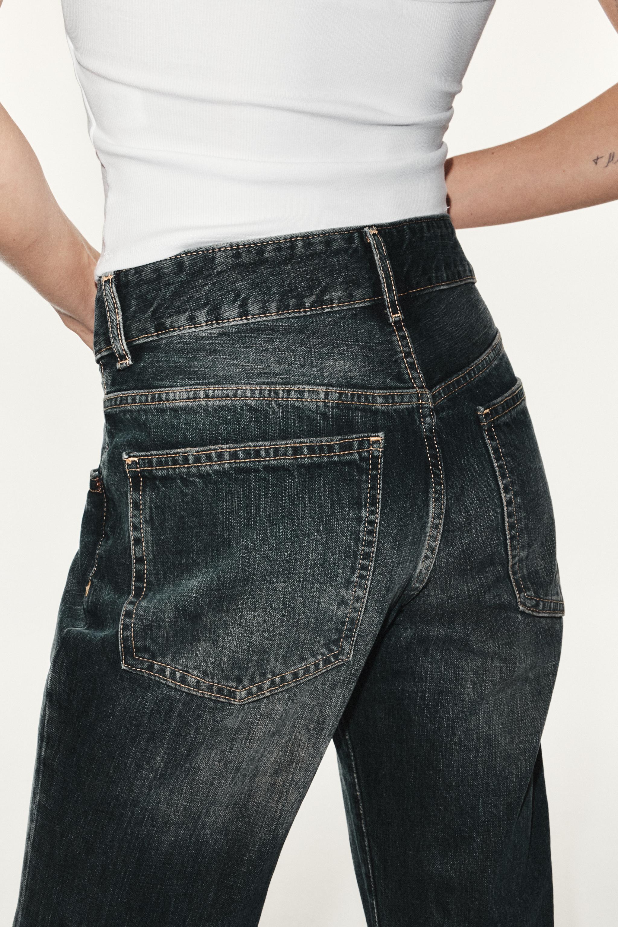 TRF SUPER FLARE LOW-RISE JEANS