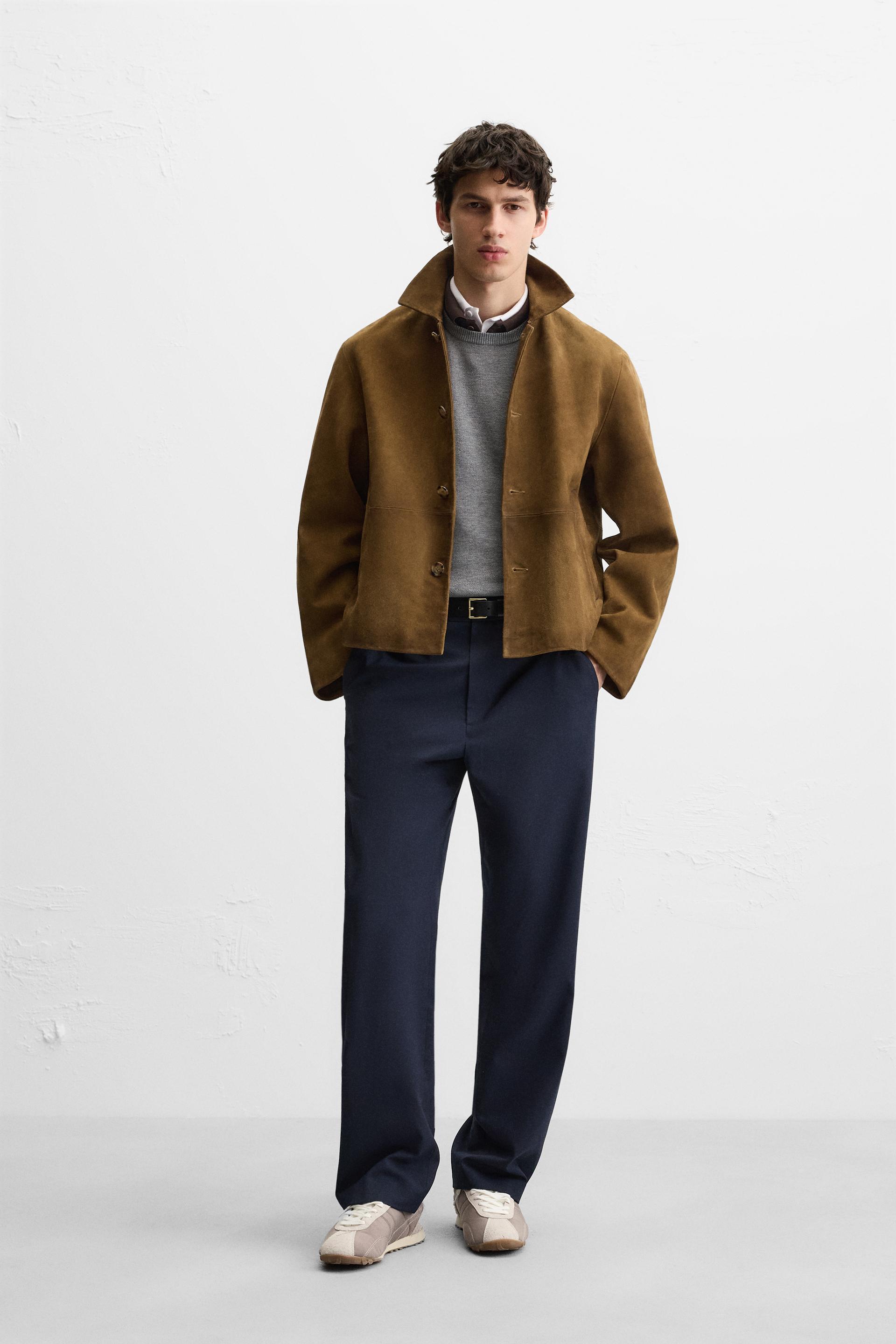 Men's Suede Jackets | ZARA Iceland