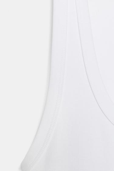 SUPIMA® COTTON TOP - White by Zara - Image 6