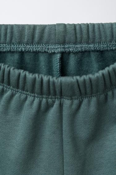 PRINT SWEATSHIRT AND JOGGER SET - Petrol blue by Zara - Image 5