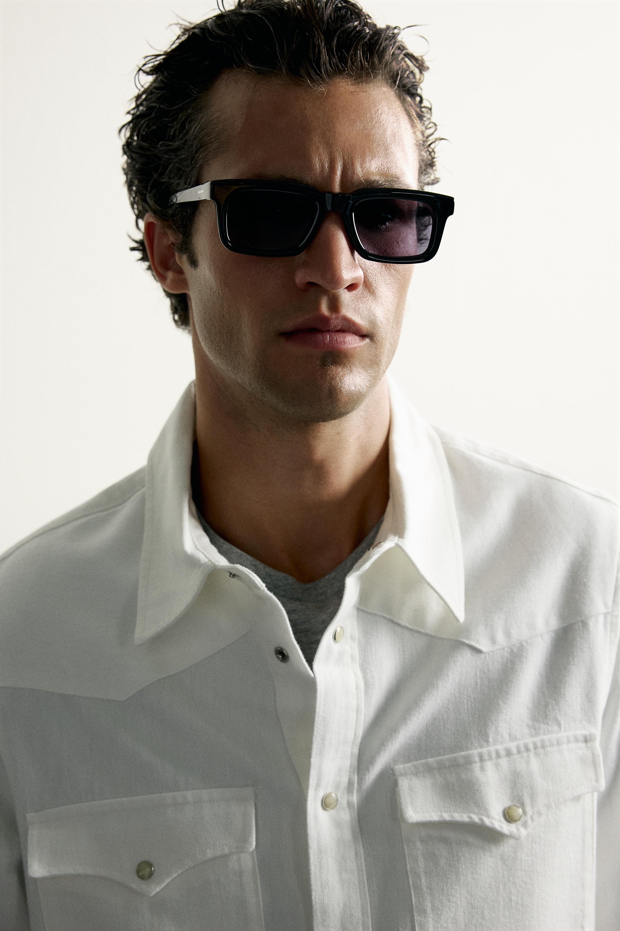 COTTON-LYOCELL REGULAR FIT WESTERN SHIRT