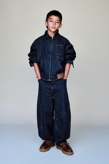 Zara 牛仔外套 - 藍色