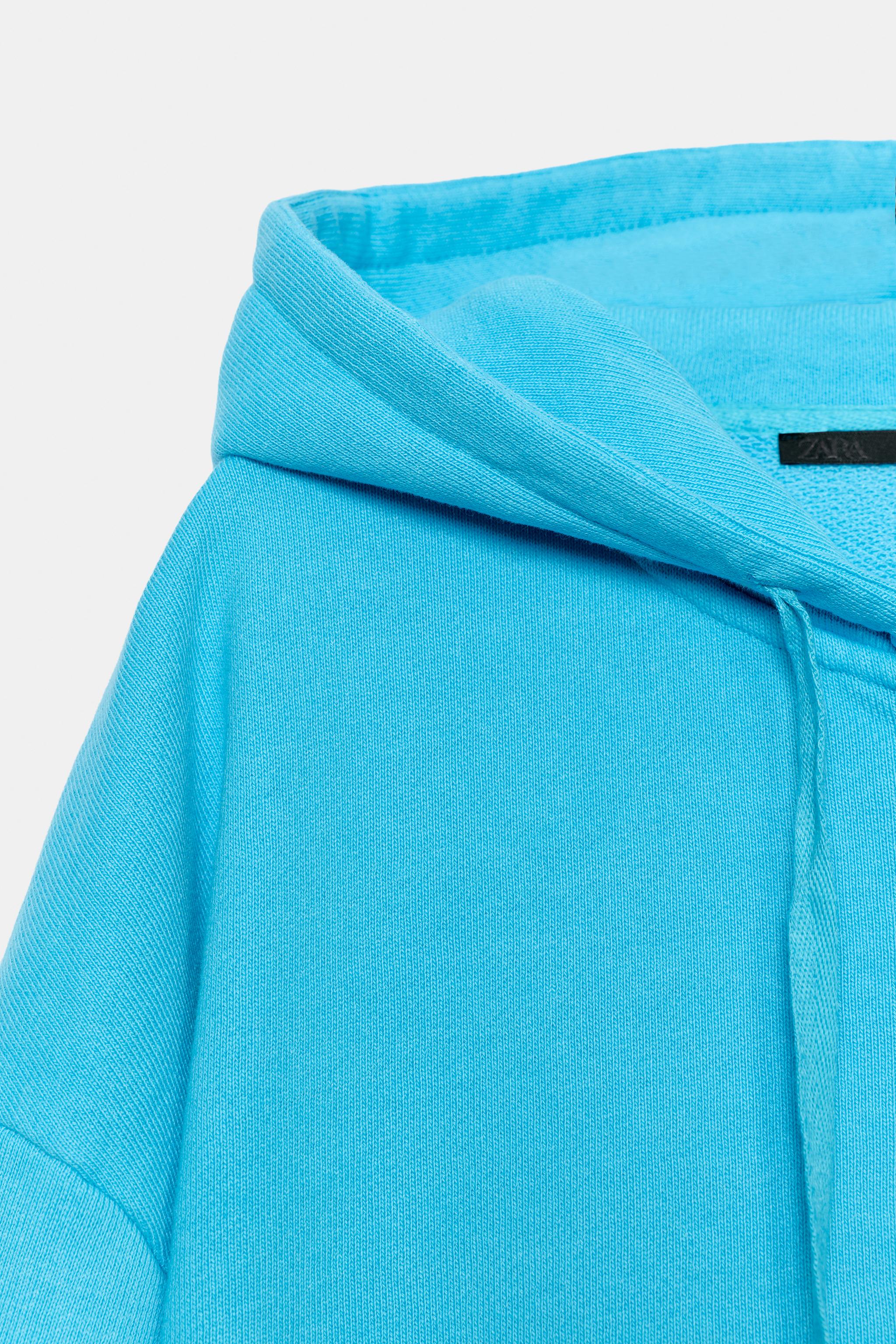 WASHED-EFFECT ZIP-UP HOODIE