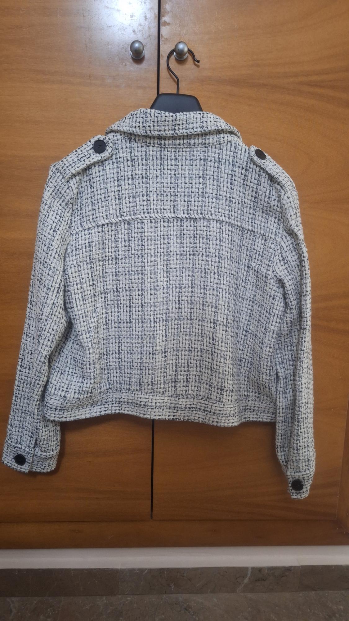 TEXTURED JACKET WITH PATCH POCKETS - Image 2