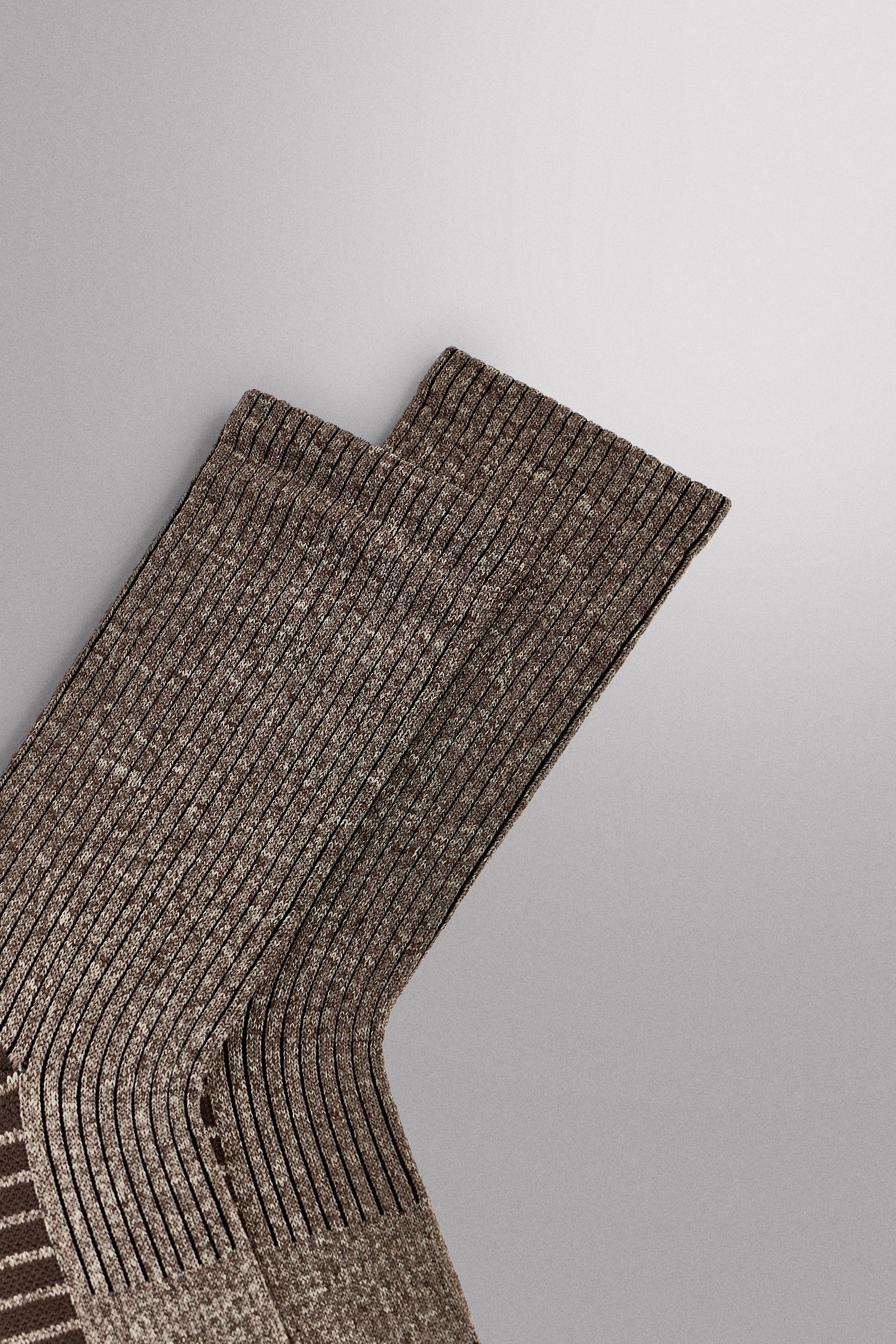 LOT DE 2 CHAUSSETTES TECHNIQUES D'ENTRAÎNEMENT