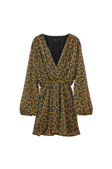 SHORT PRINTED DRESS