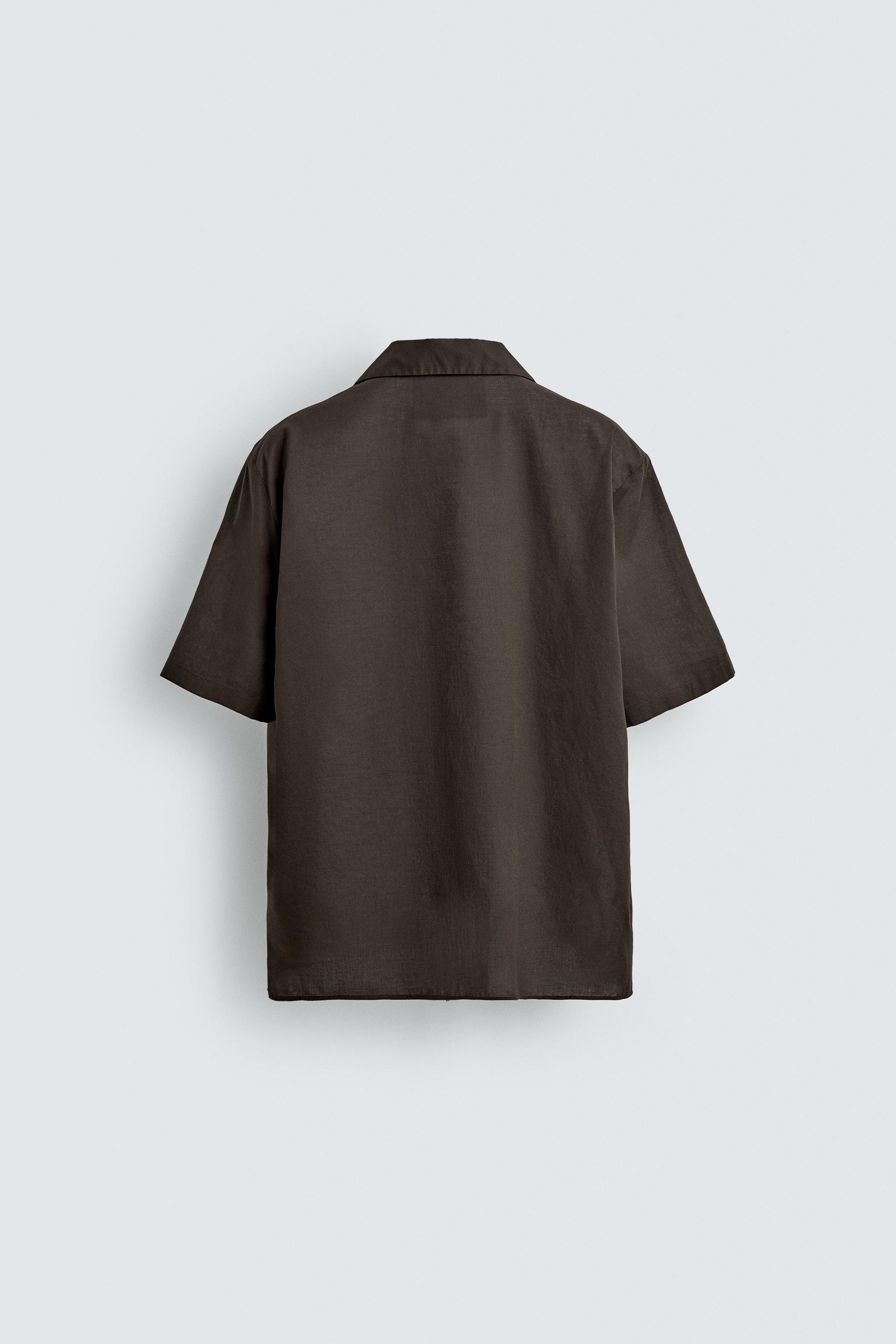 CHEMISE REGULAR FIT VOILE COTON
