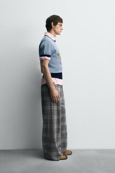 T-SHIRT EN MAILLE DONALD DUCK HARRY LAMBERT FOR ZARA X DISNEY - Bleu de Zara - Image 3