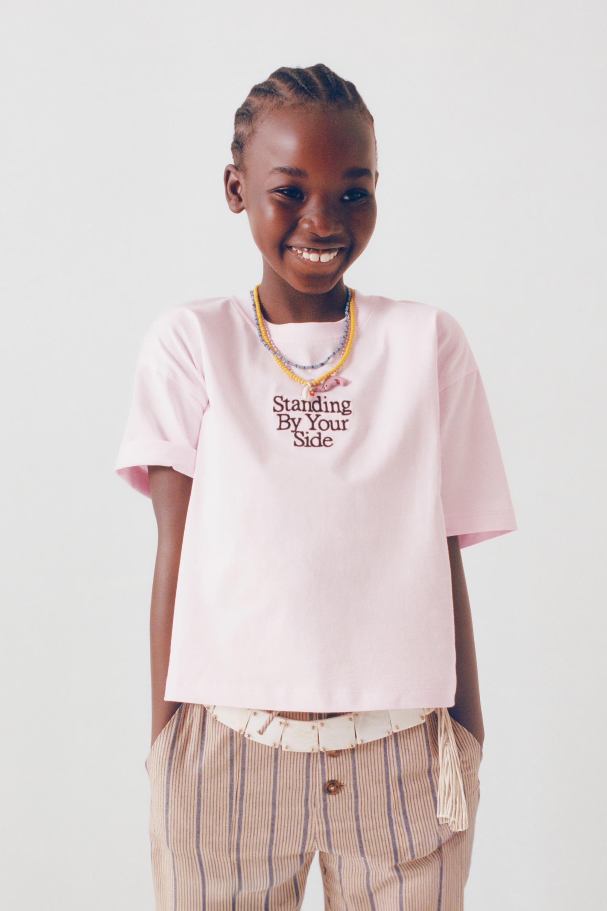 Детские футболки Zara DOG PRINT T-SHIRT