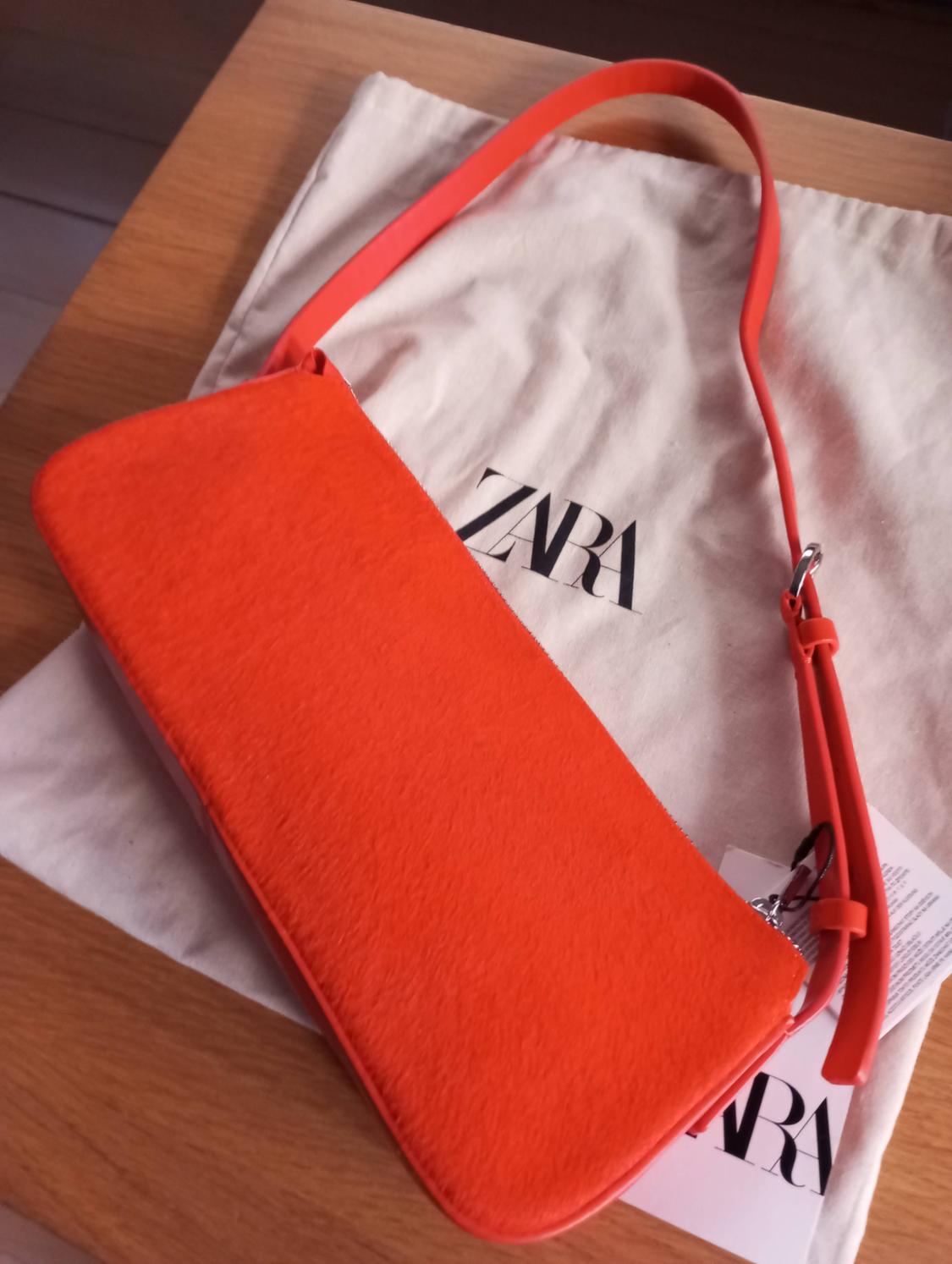 FAUX FUR LEATHER SHOULDER BAG - Image 4