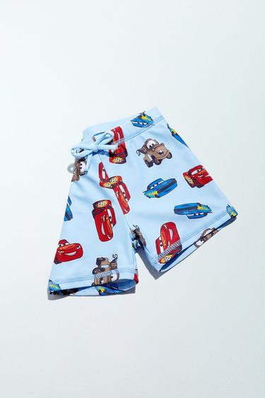Zara 1-6 YEARS/ CARS LIGHTNING MCQUEEN © DISNEY BOXER SWIMSUIT - Blue