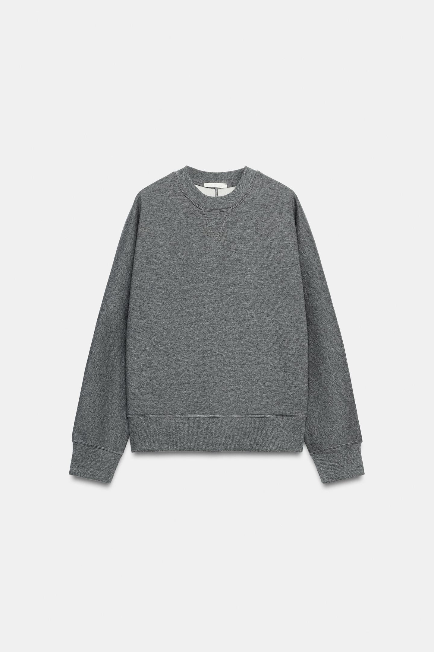 Женская толстовка Zara Basic Fleece — фото 6