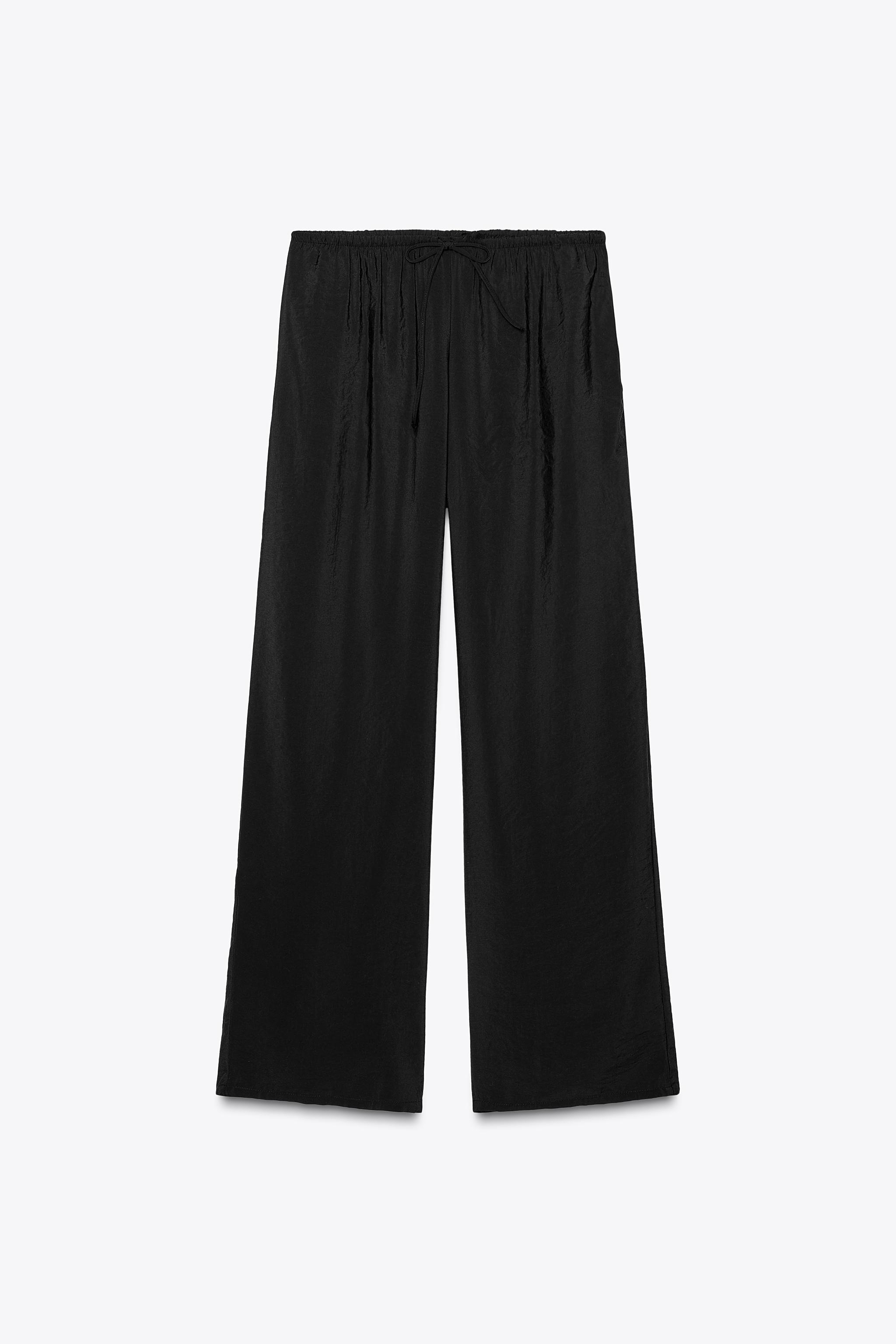 FLOWY PANTS - Black | ZARA United States