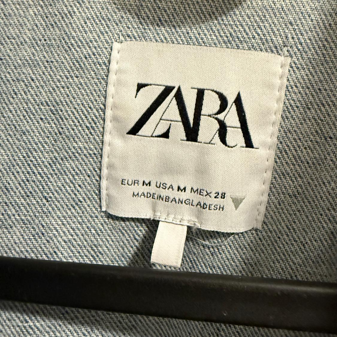 CROPPED DENIM JACKET - Image 4