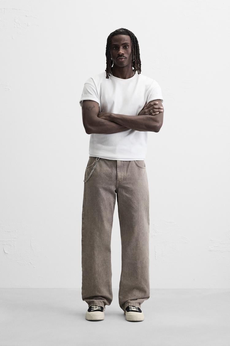 DENIM EFFECT CORDUROY PANTS, BABY