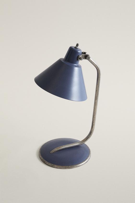 ŽELEZNÁ STOLNÍ LAMPA - Tmavě šedá od Zara - Obrázek 0