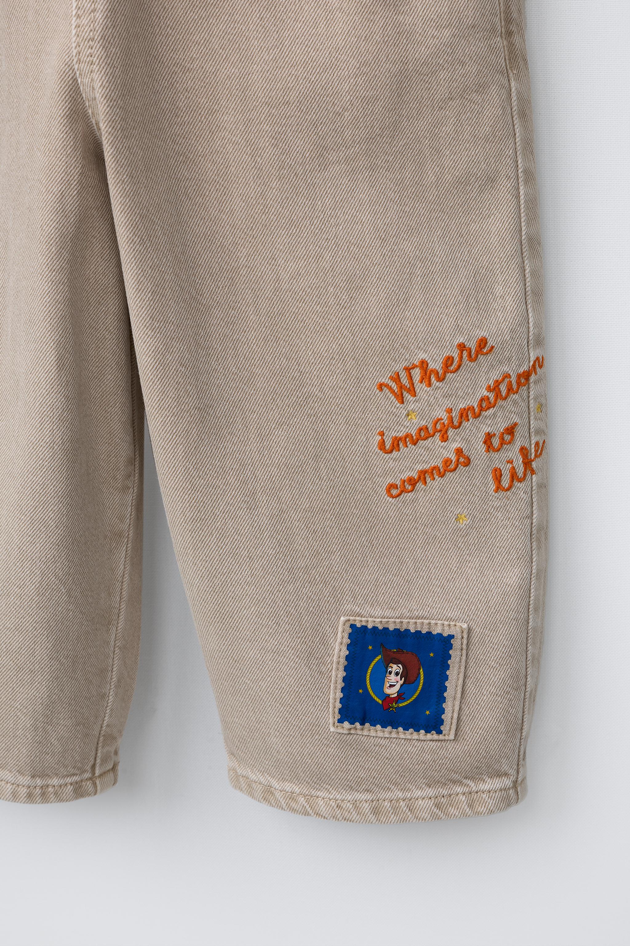 TOY STORY (C) DISNEY PIXAR PATCHES TWILL DUNGAREES
