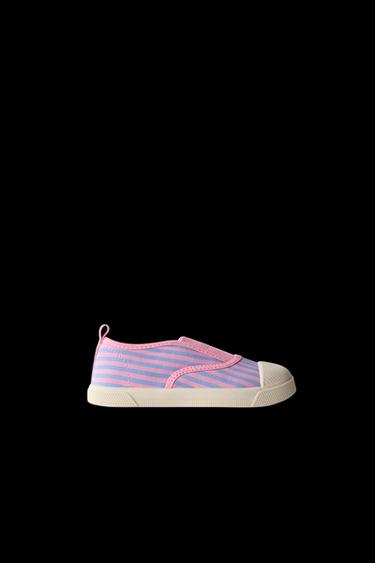 STRIPED PLIMSOLLS - Pink by Zara - Image 0