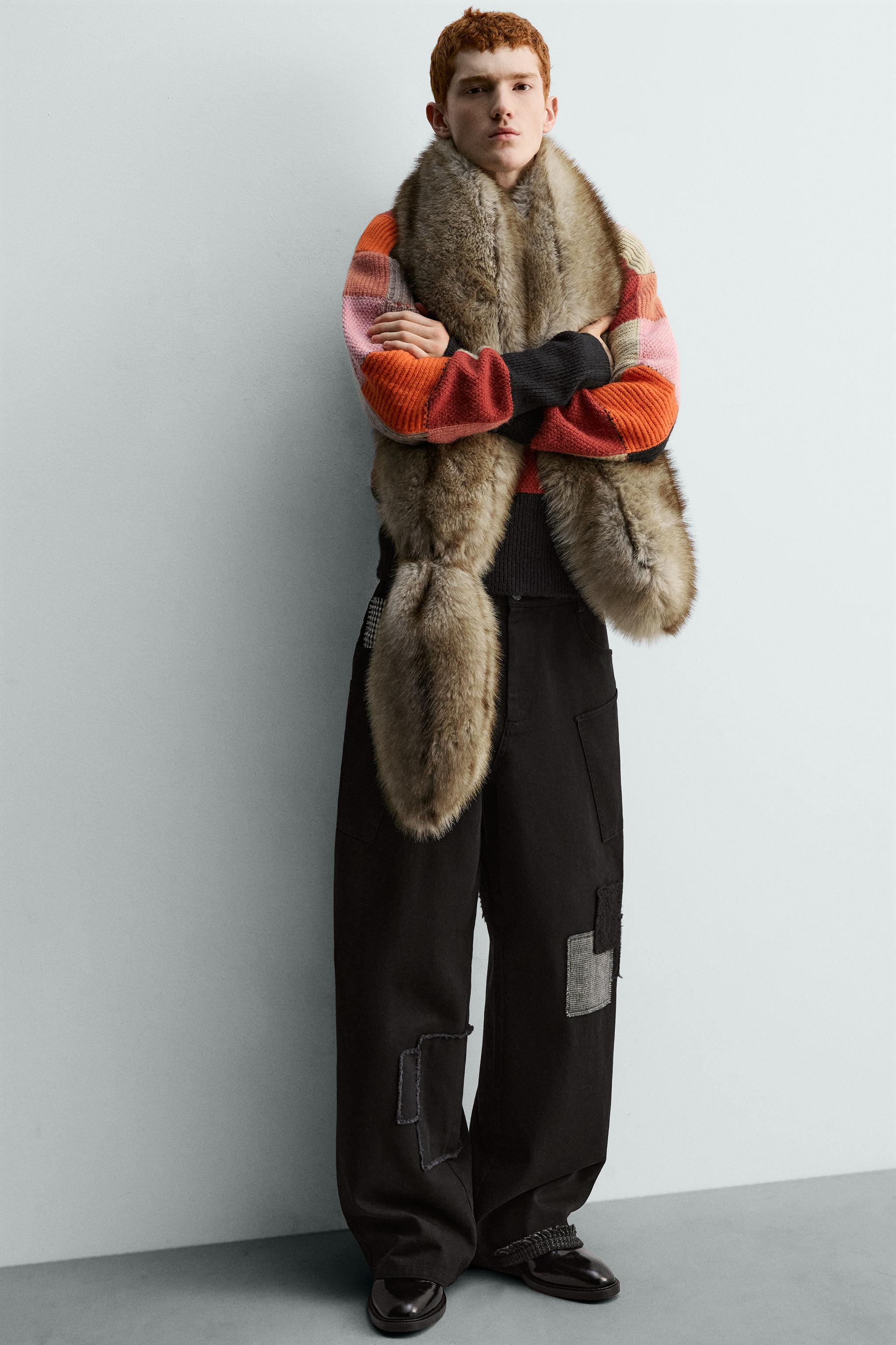 WIDE FIT PATCH PANTS HARRY LAMBERT FOR ZARA X DISNEY