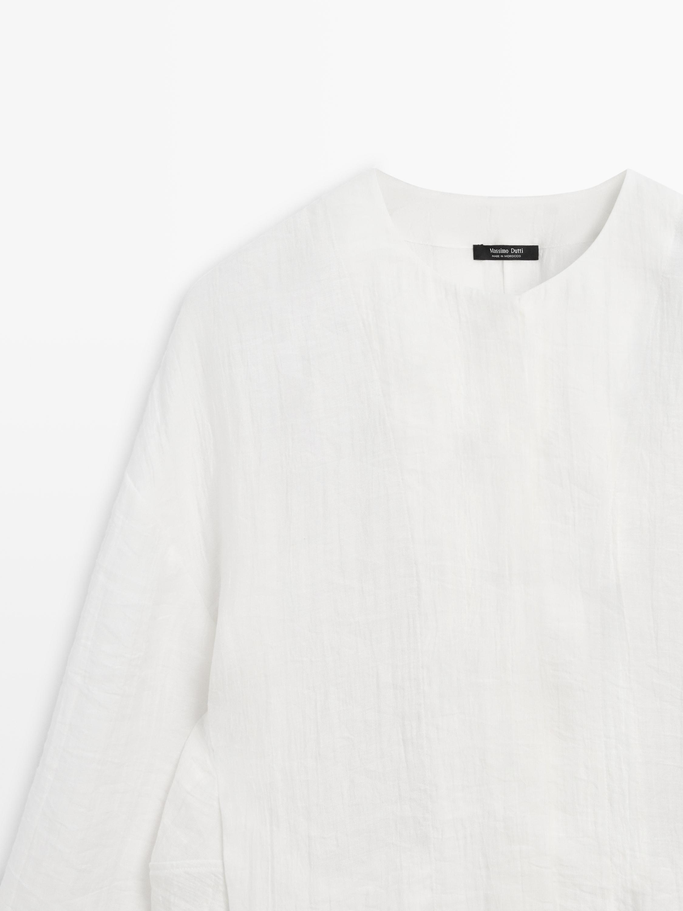 Chemise bomber fluide