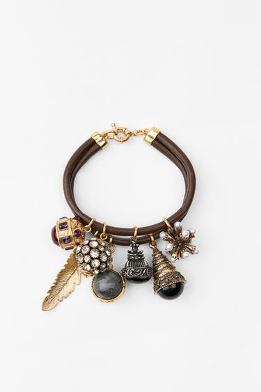 NÁRAMEK CORD CHARM - Golden od Zary