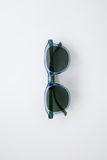 Zara LÄBIPAISTVA RAAMIGA PÄIKESEPRILLID - Sinine