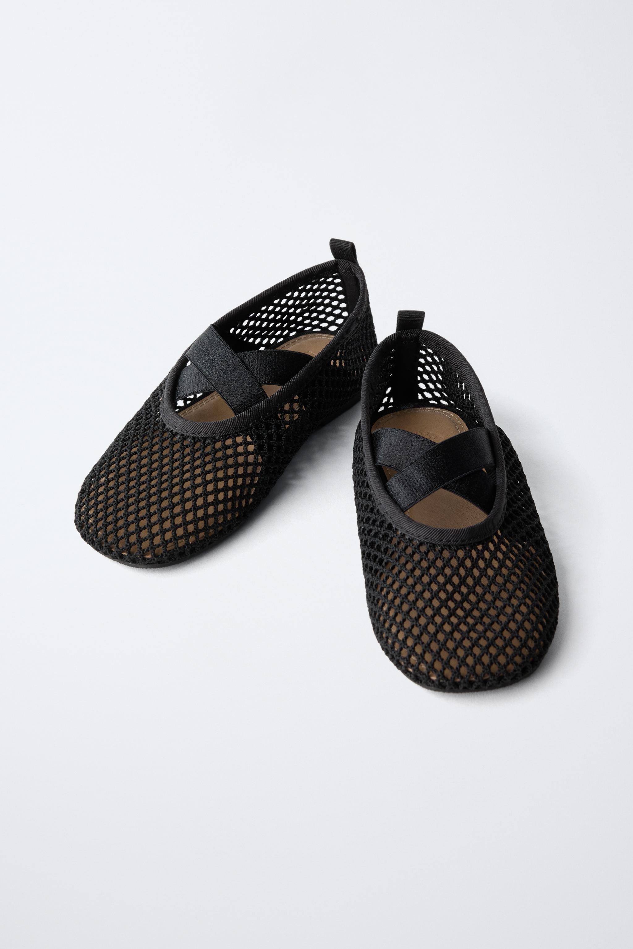 MESH BALLET FLATS