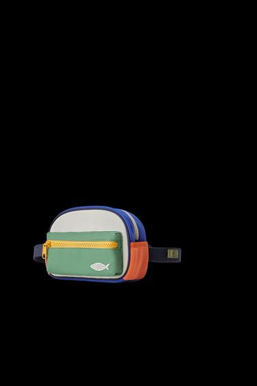 MULTICOLOURED BELT BAG - Blue by Zara - Image 0