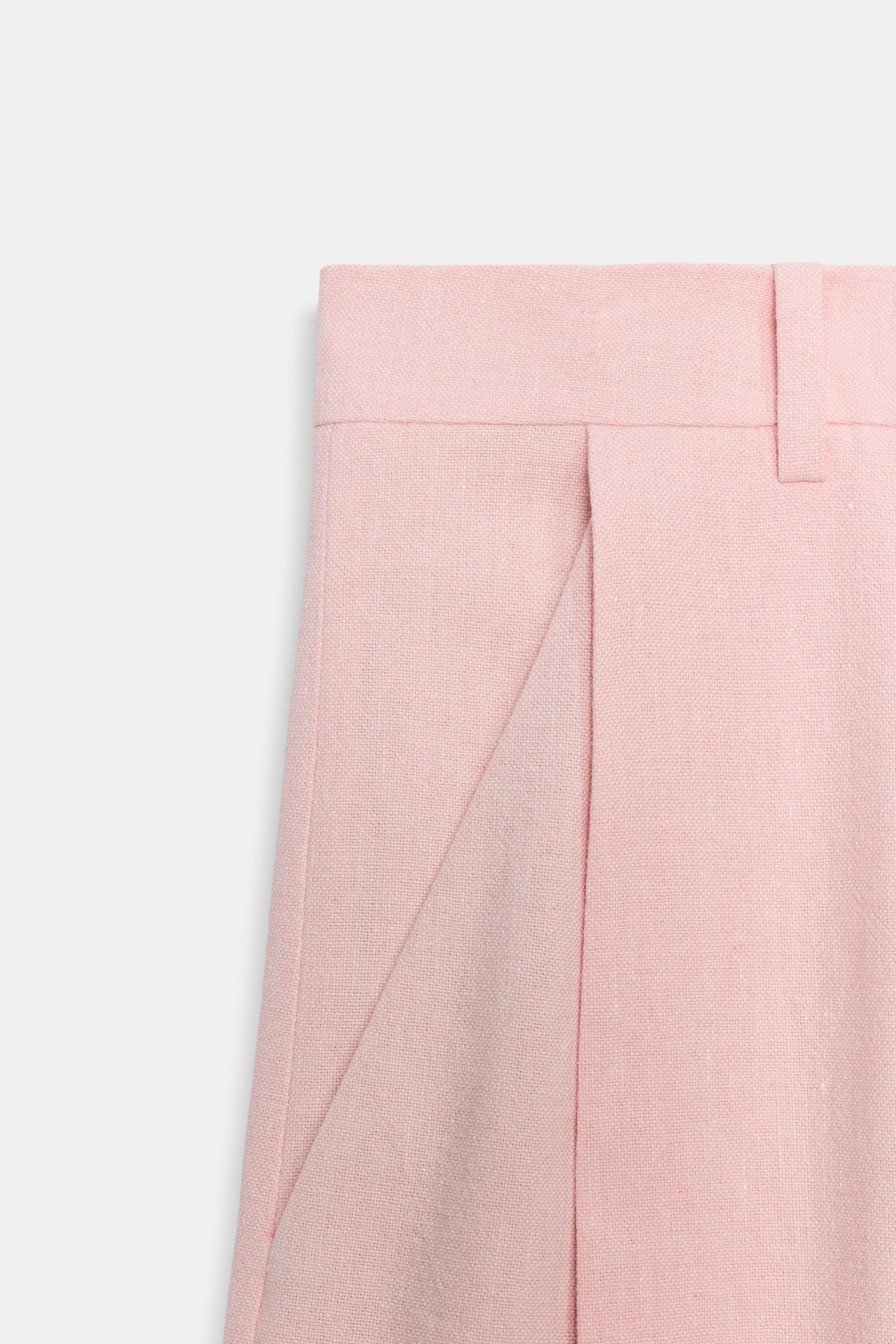 Zara ZW COLLECTION PENSLİ PANTOLON görsel 4