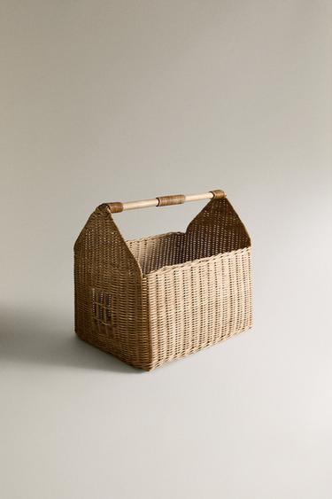 BØRNS HUSKURV - lys beig fra Zara - Billede 0