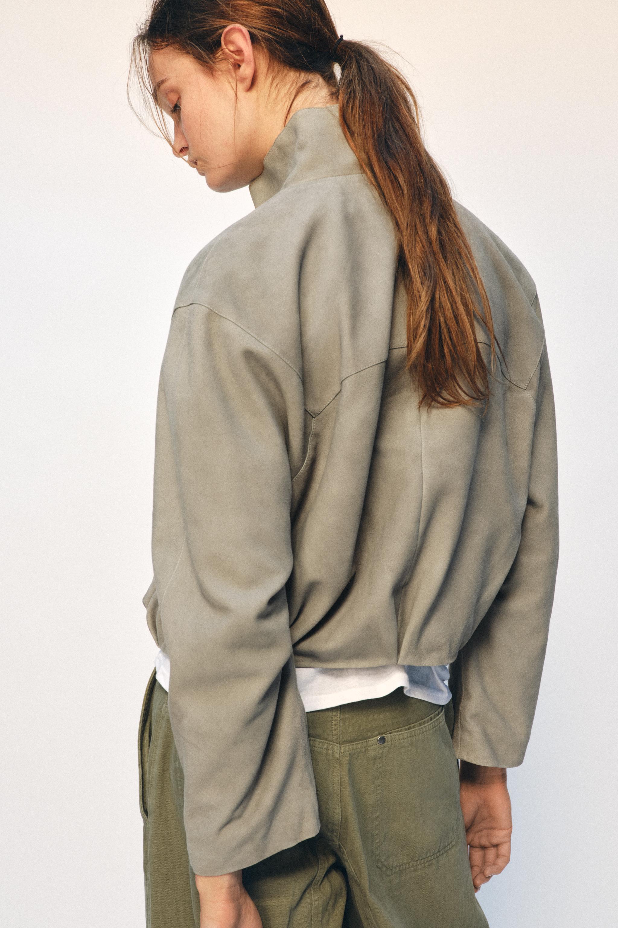 ZW COLLECTION LIMITED EDITION SUEDE LEATHER JACKET