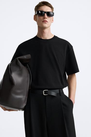 REGULAR FIT INTERLOCK T-SHIRT_4