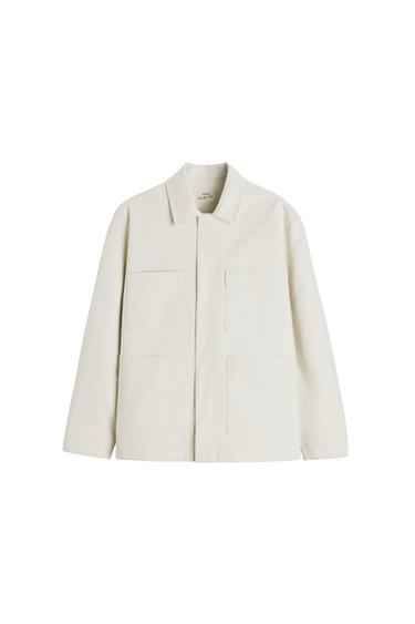 COTTON JACKET WITH POCKETS