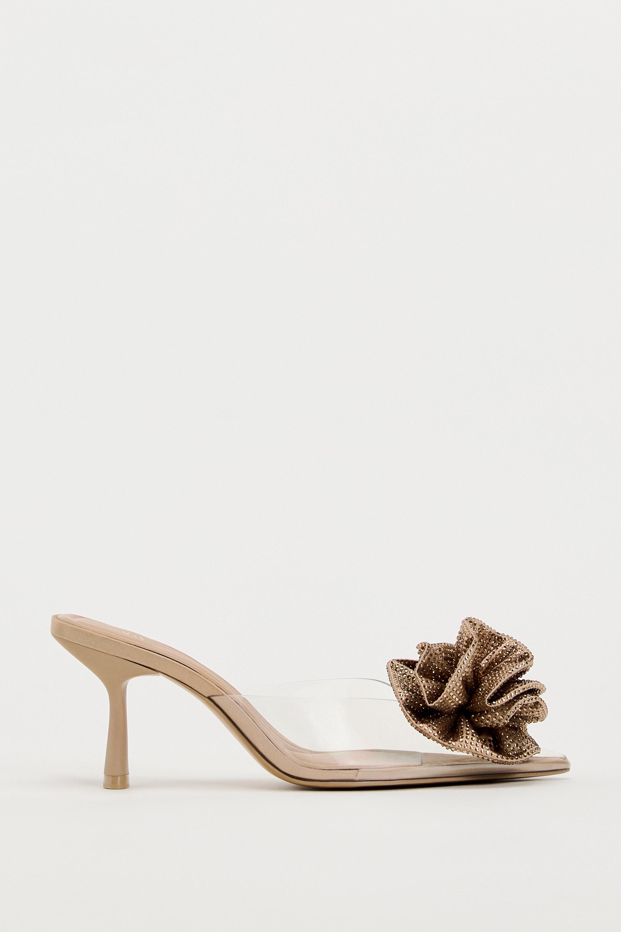 Heeled 2024 mules zara