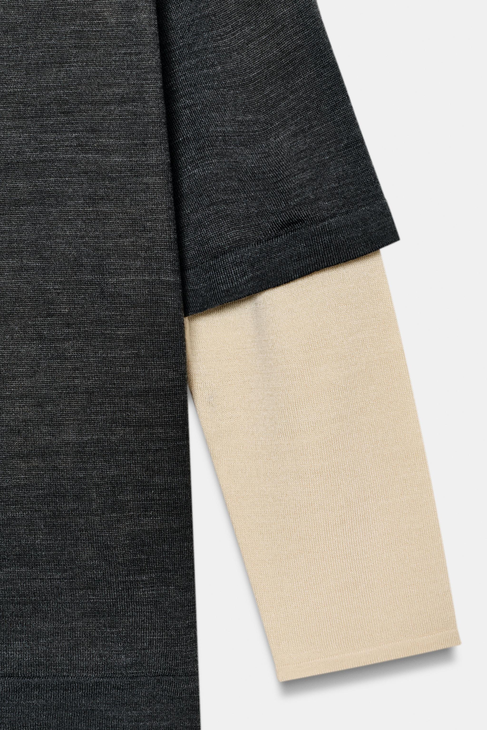 PULL EN MAILLE DOUBLE ÉPAISSEUR