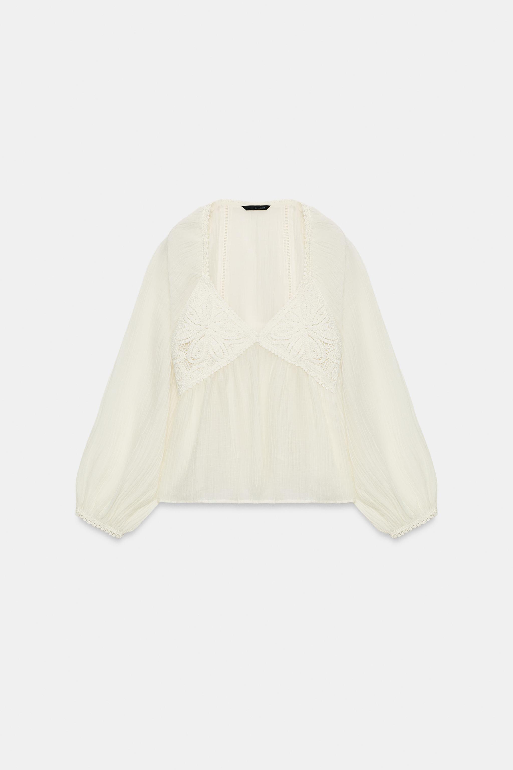 COMBINATION CROCHET BLOUSE