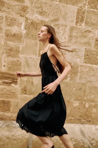 Women's Black Dresses | ZARA United States Women's Black Dresses | ZARA United States