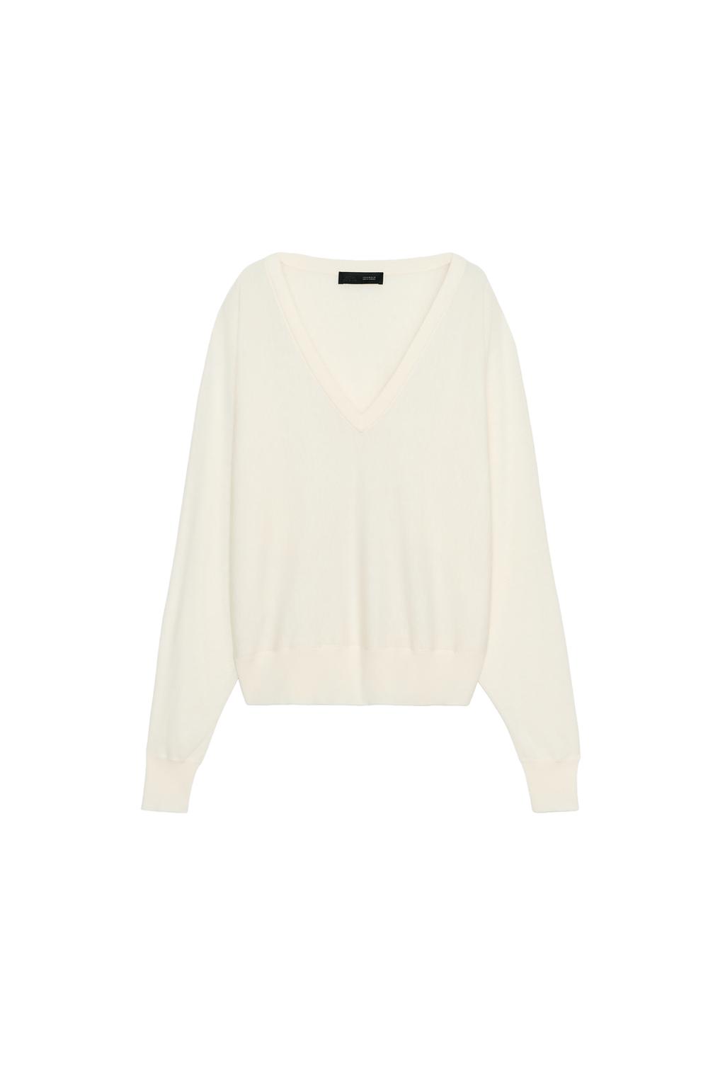 V-NECK KNIT JUMPER - image 3